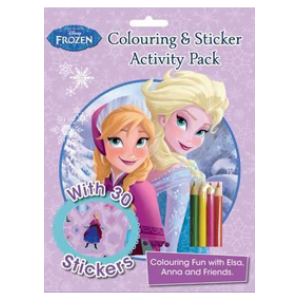 DISNEY FROZEN Colouring & Sticker Activity Pack